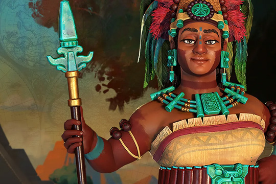 Civilization VI’da Maya’ya Lady Six Sky Liderlik Ediyor