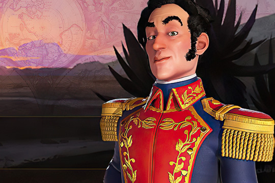 Civilization VI’da Büyük Kolombiya’ya Simon Bolivar Liderlik Ediyor