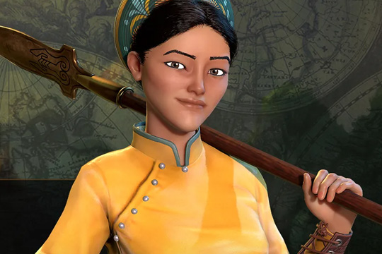 Civilization VI’da Vietnam’a Ba Trieu Liderlik Ediyor